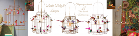 Dutch Dilight vogeltjes lamp  banner tangara groothandel 06